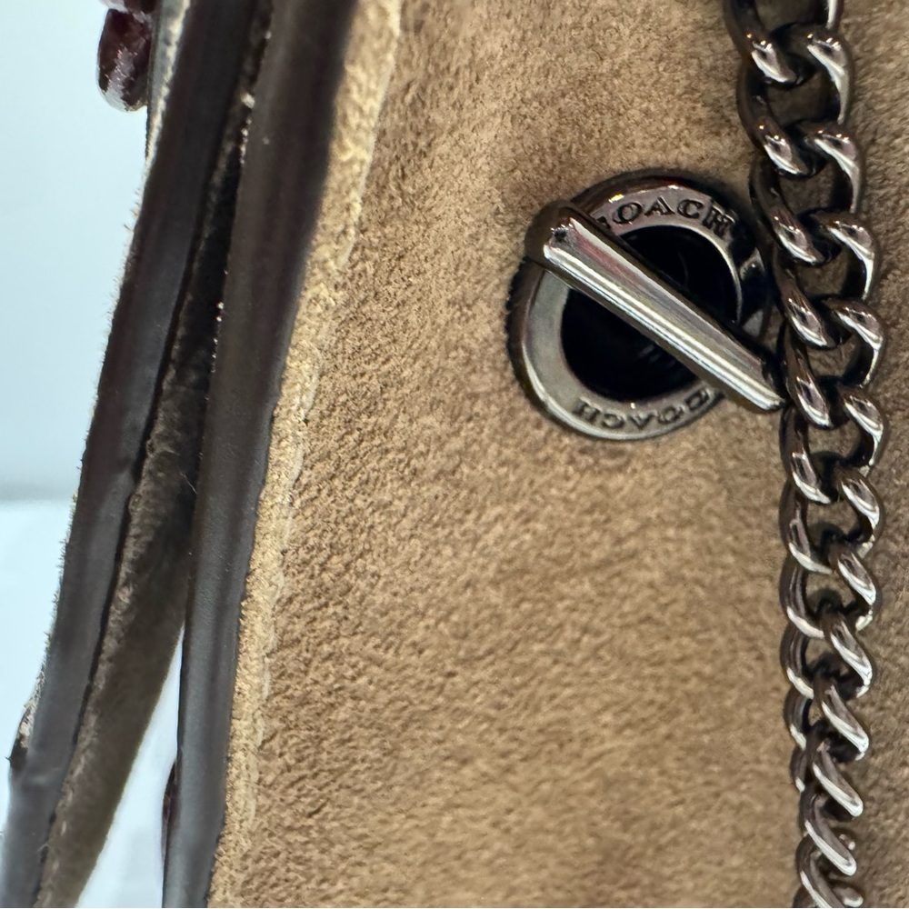 Coach Patchwork Bowery Crossbody Snakeskin 12071 in perfect preowned condition - Picture 7 of 16